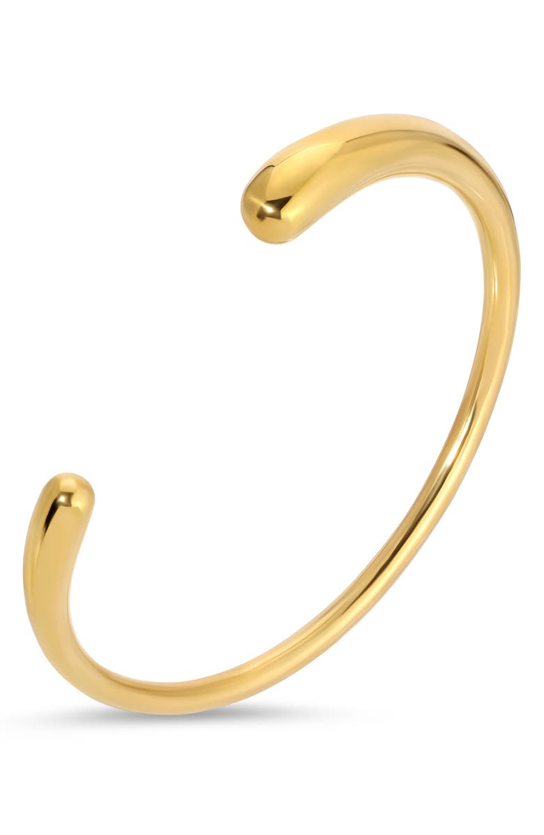 EYE CANDY LOS ANGELES Sienna Titanium Cuff Bracelet, Main, color, Gold