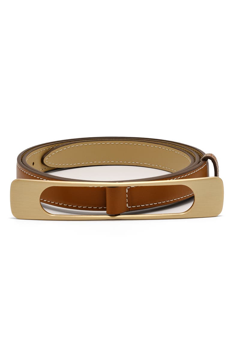 Cult Gaia Jo Leather Belt, Main, color, 
