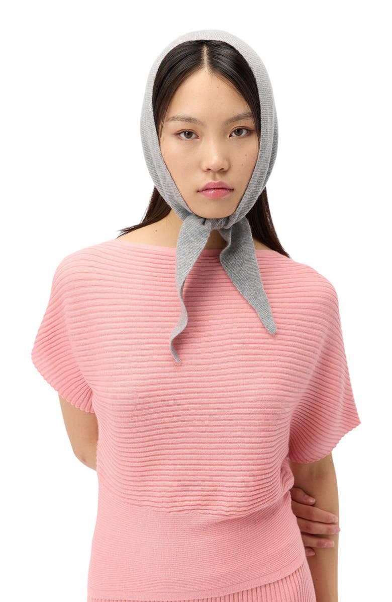 GOBI Mongolian Cashmere Knitted Cashmere Neckerchief, Main, color,