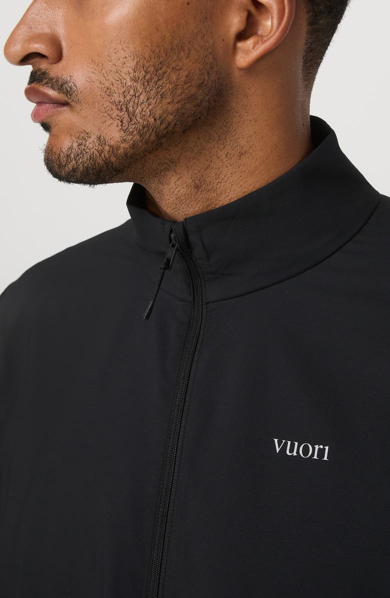 Vuori Terrain Water Resistant Jacket, Alternate, color, Black