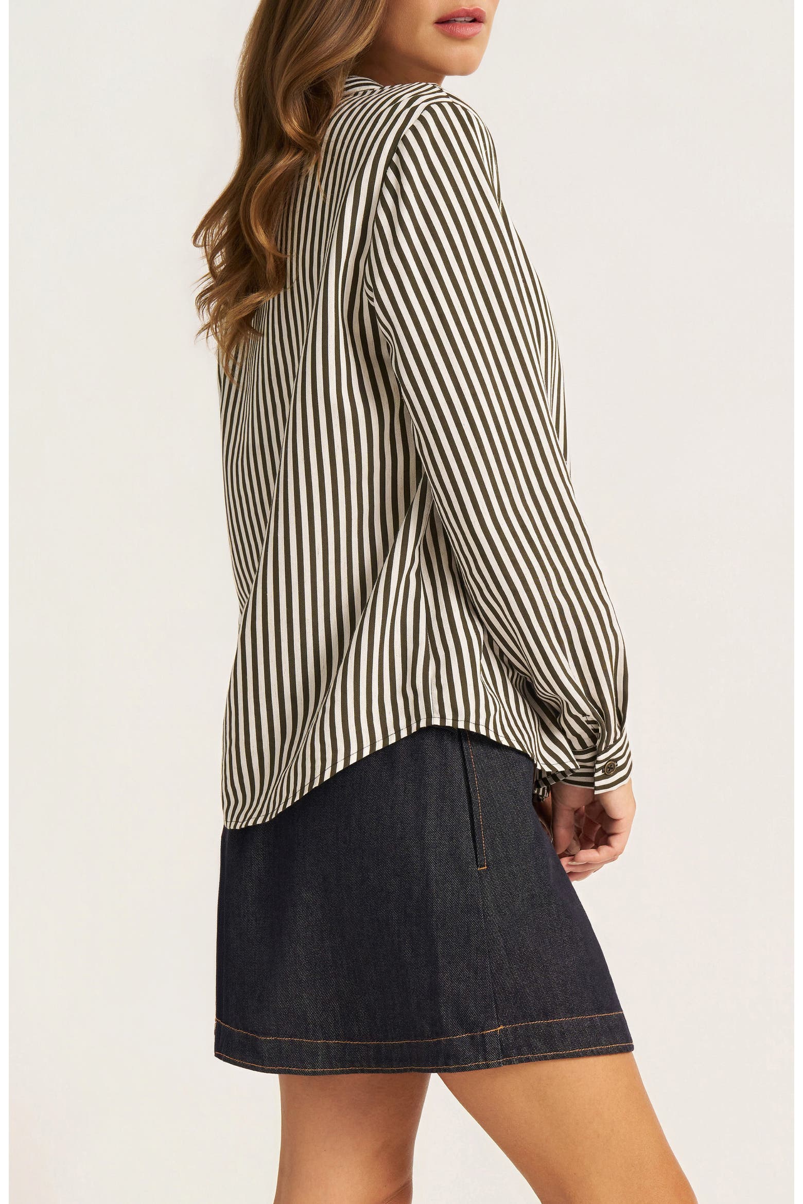 Button Image For List matty m. Clover Button Front Shirt (Women) | Nordstrom