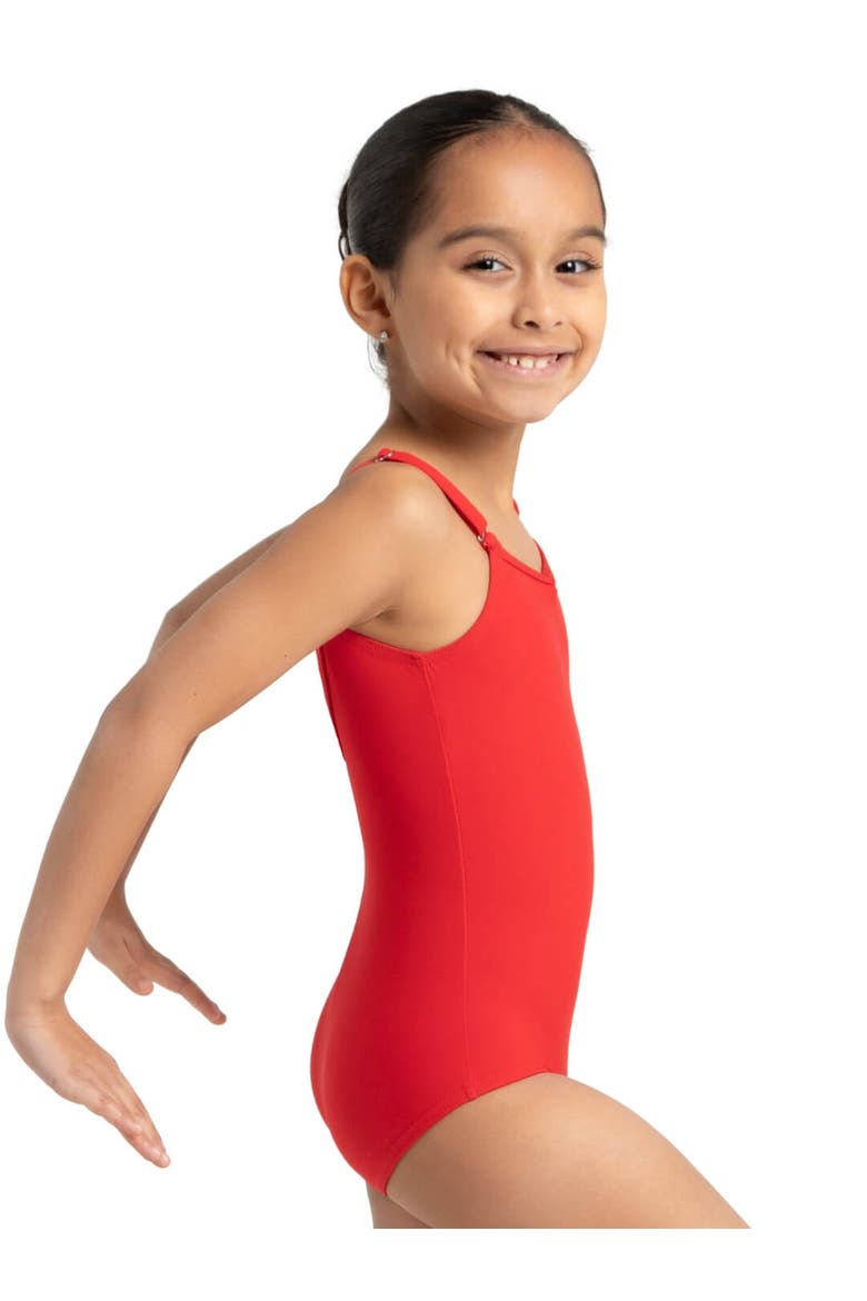 Team Basics Camisole Leotard w/ Adjustable Straps, Alternate, color, Red