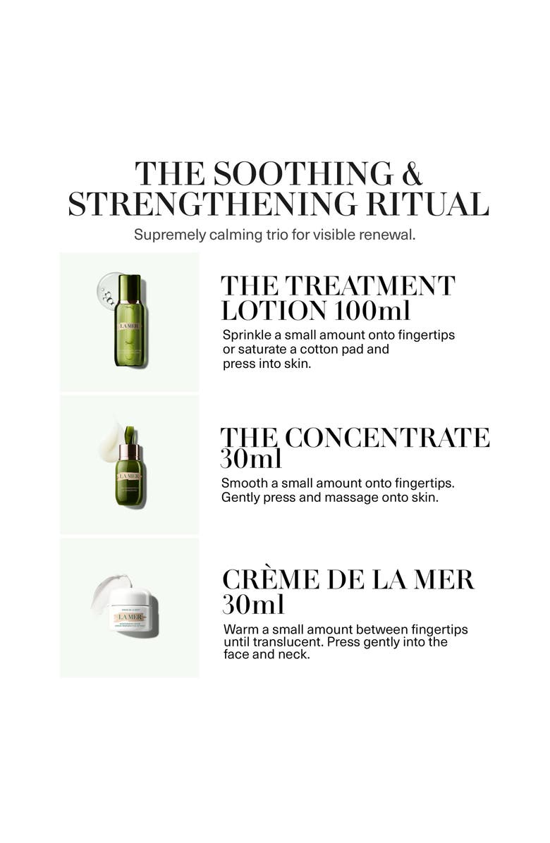 La Mer The Soothing & Strengthening Ritual Skincare Gift Set $775 Value, Alternate, color,