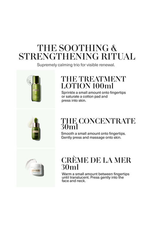 La Mer The Soothing & Strengthening Ritual Set In Transparent