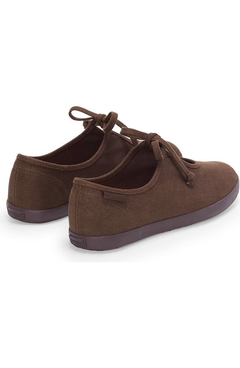 Superga 2442 Ballerina Lace Linen, Alternate, color, Brown-Dark Brown