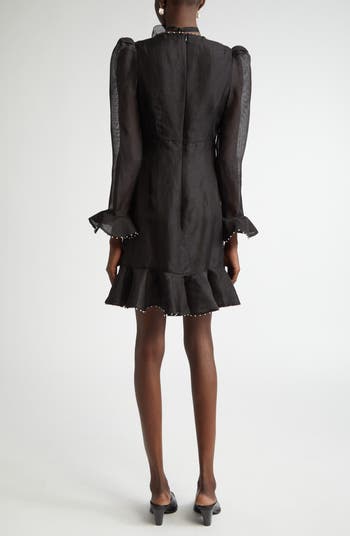 【送料&関税込】Zimmermann Printed Linen Blend Crush Dress Zimmermann Printed Linen Blend Crush Dress | italist, ALWAYS