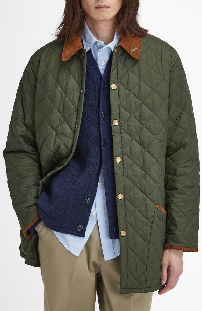 Barbour Liddesdale Quilted Jacket, Main, color, 