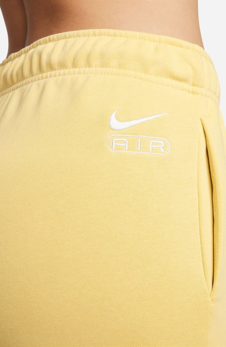 Nike Air Fleece Sweatpants, Alternate, color, Saturn Gold/ Pale Ivory