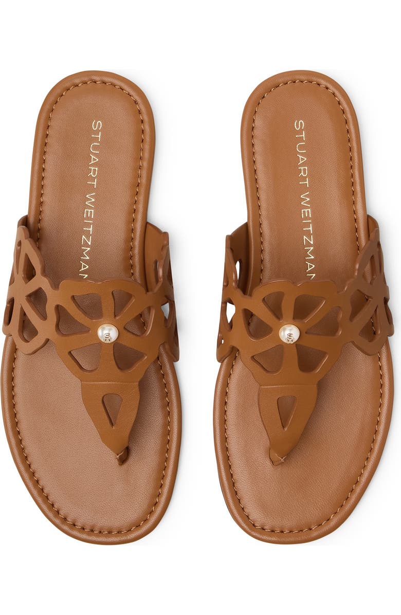 Stuart Weitzman Jasmine Cutout Sandal, Alternate, color, Macchiato