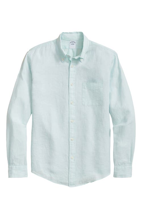 Brooks Brothers Regular Fit Linen Button-down Shirt