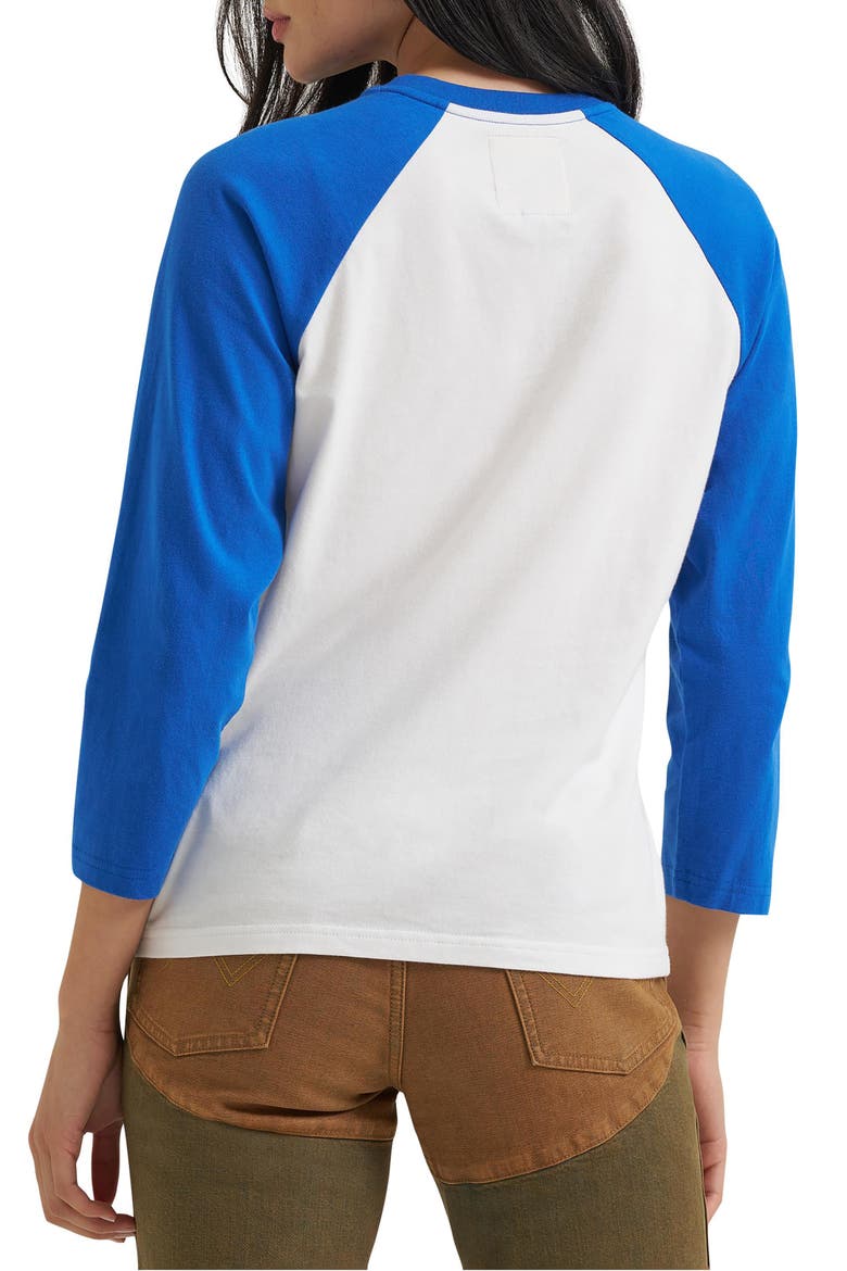 x Lainey Wilson Eagle Graphic Raglan Tee, Alternate, color, WHITE