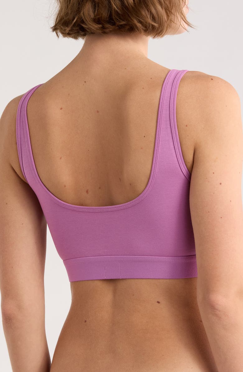 BOSS Red Label Bralette, Alternate, color, Medium Purple