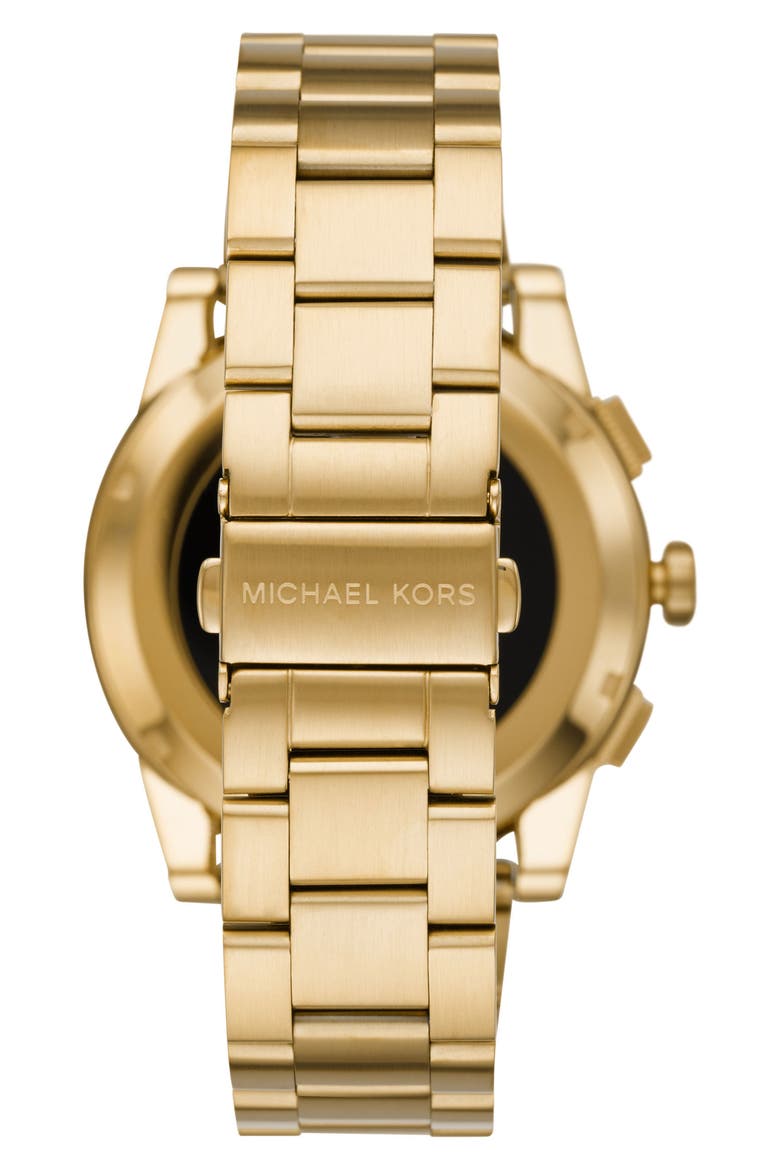 Grayson Smart Bracelet Watch, 47mm, Alternate, color, GOLD