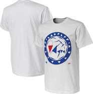 NBA X Naturel Men's NBA x Naturel White Philadelphia 76ers No Caller ID T-Shirt