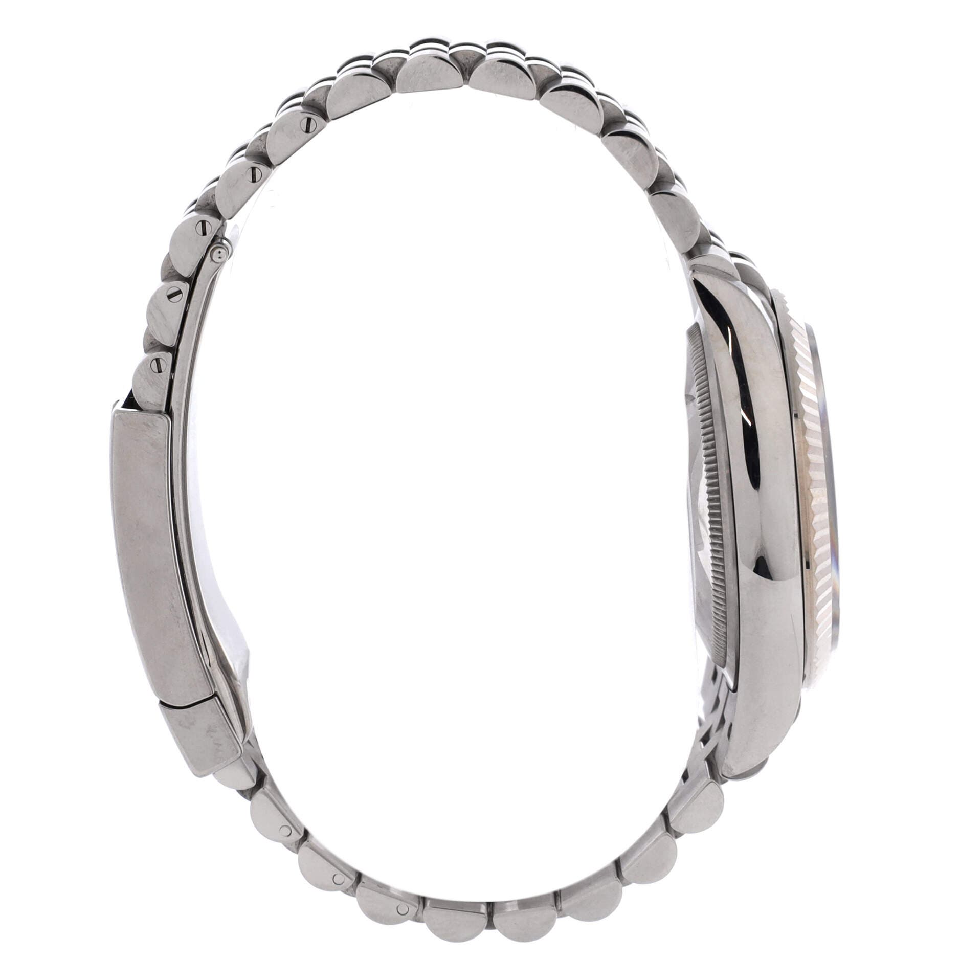 Oyster Perpetual Datejust Automatic Watch Stainless Steel and White Gold 36, Alternate, color, Metallic Silver