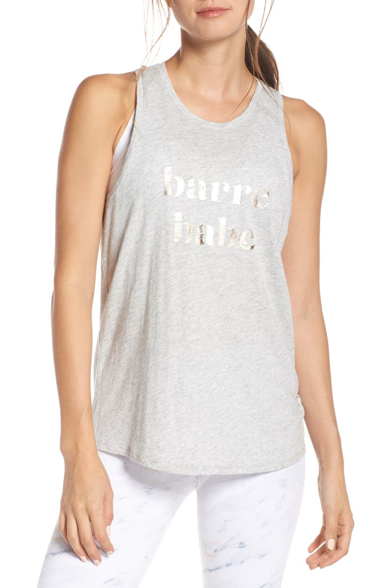 Zella Graphic Relaxed Fit Tank, Main, color, 