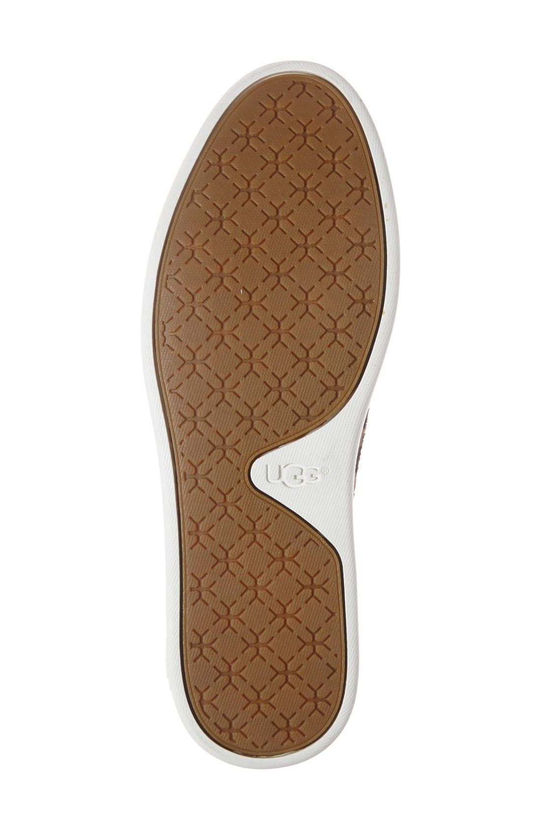 UGG<sup>®</sup> 'Keile' Genuine Calf Hair Sneaker, Alternate, color, 