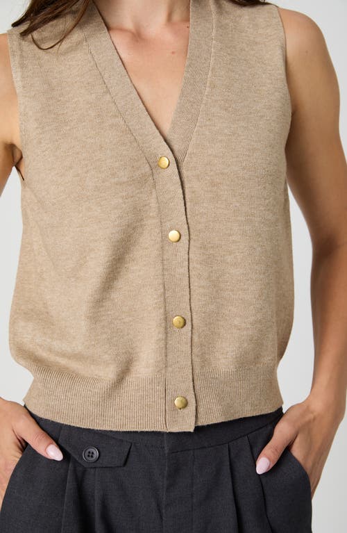 French Connection Cozy Sleeveless Cardigan