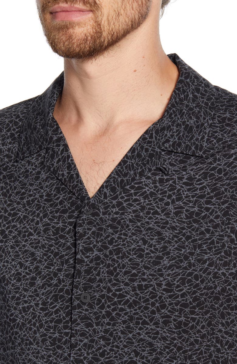 PAIGE Landon Slim Fit Camp Shirt, Alternate, color,