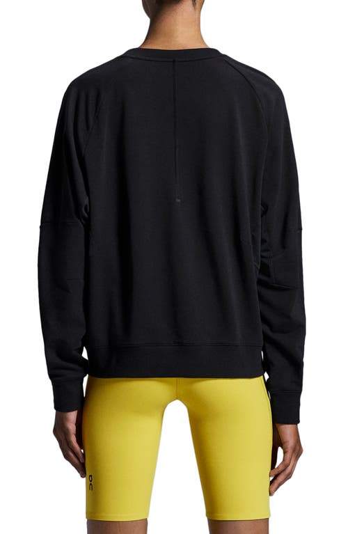 On Studio Sweatshirt In Black