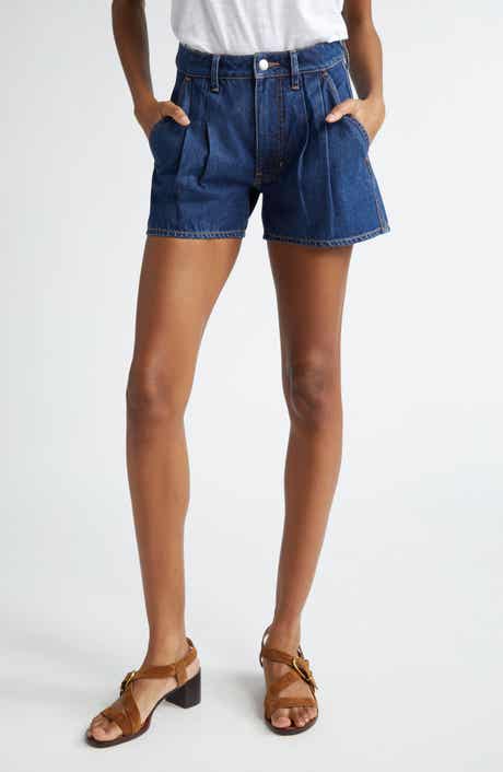 Veronica Beard Simpson Nonstretch Denim Shorts