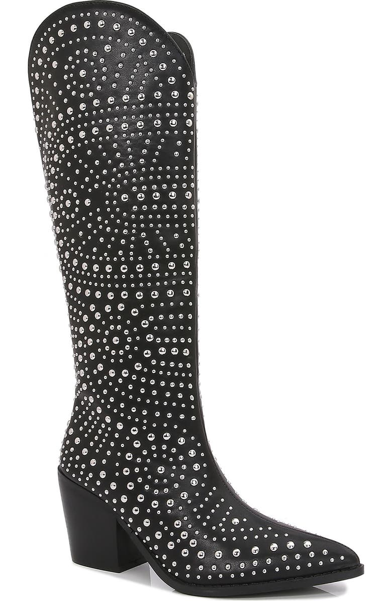BERNESS Jesse Studded Western Boot, Main, color,