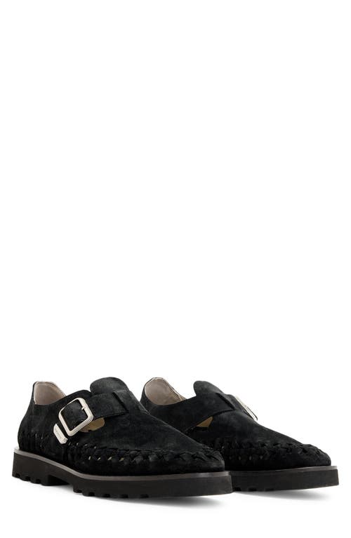 Allsaints Skiff Fisherman Sandal In Black