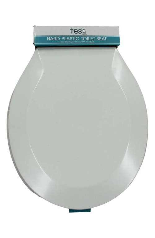 J&v Textiles J And V Textiles Hard Plastic Toilet Seat In Neutral