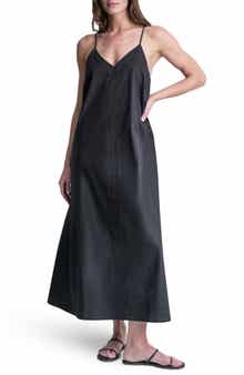 V-Neck Sleeveless Maxi Dress