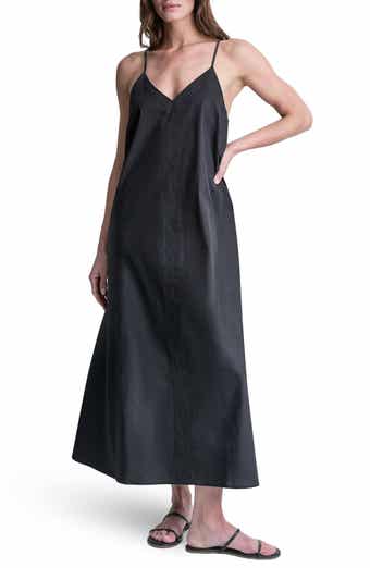 V-Neck Sleeveless Maxi Dress