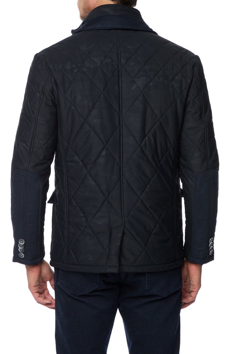 Robert Graham The Jetset V Quilted Nylon Jacket with Removable Bib, Alternate, color,