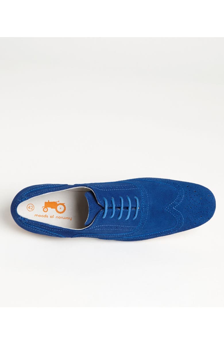 Moods of Norway 'Ullern' Suede Wingtip, Alternate, color,