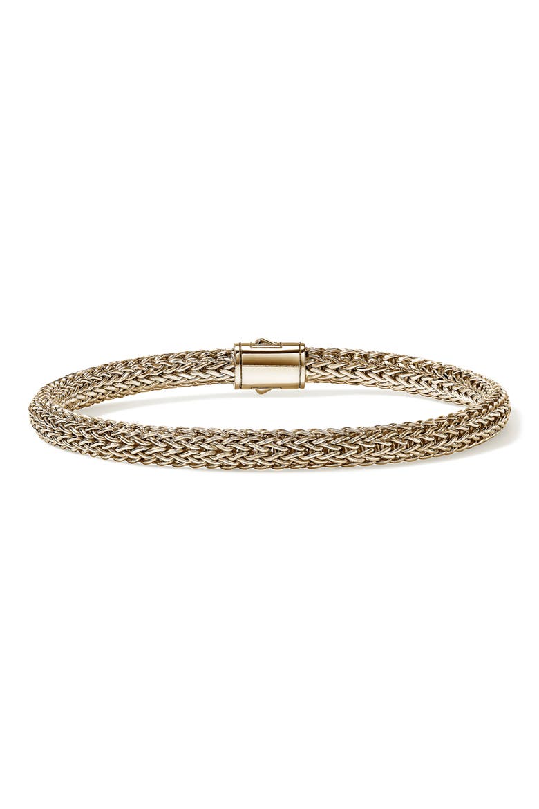 Icon Bracelet, 5mm, Alternate, color, GOLD