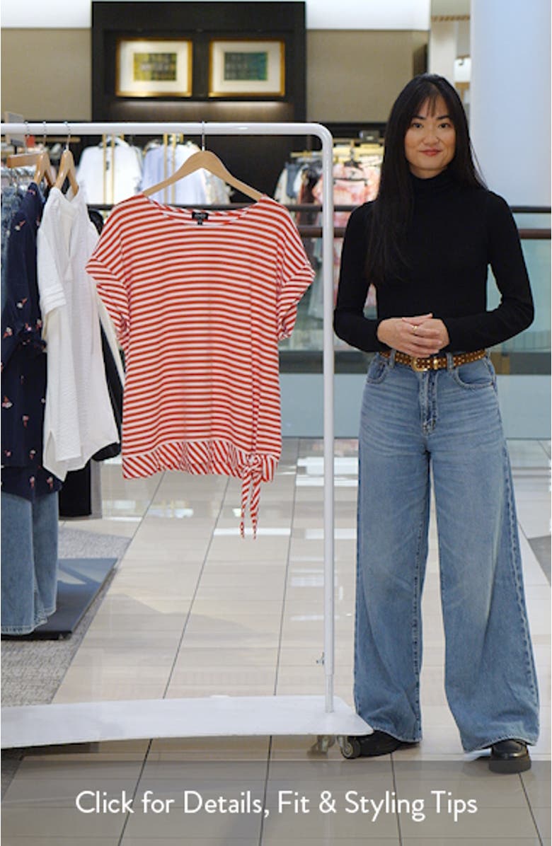 Stripe Dolman Top, sales video thumbnail