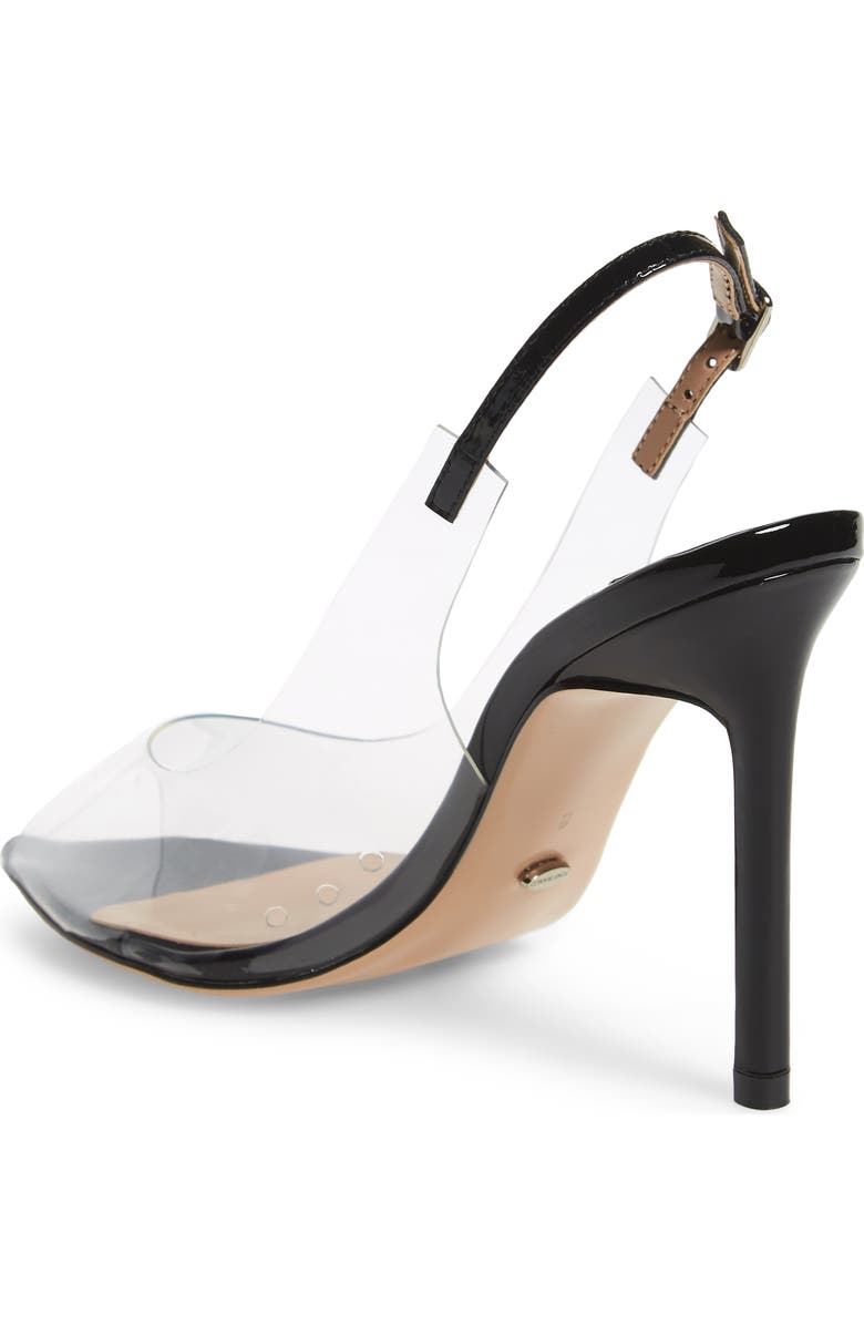 Tony Bianco Mystery Clear Slingback Sandal, Alternate, color,
