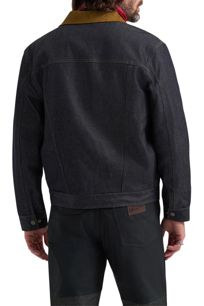 Filson X Wrangler Two-Tone Denim Work Jacket, Alternate, color, INDIGO