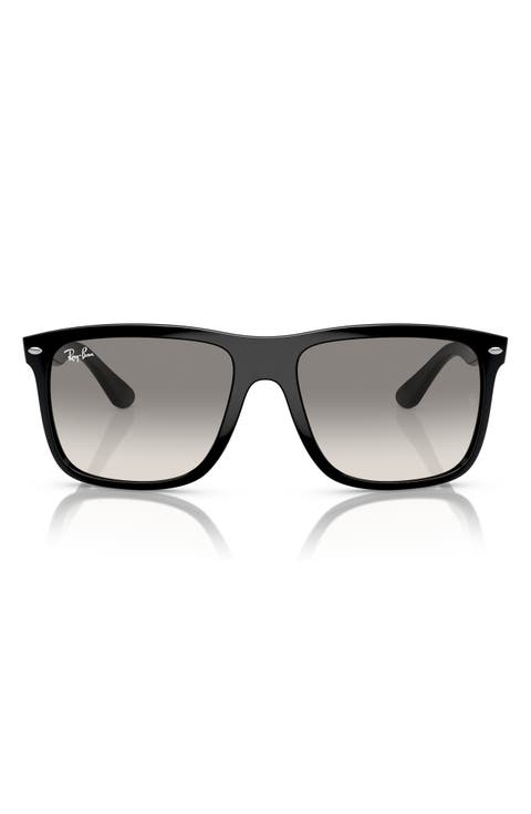 57mm Gradient Square Sunglasses