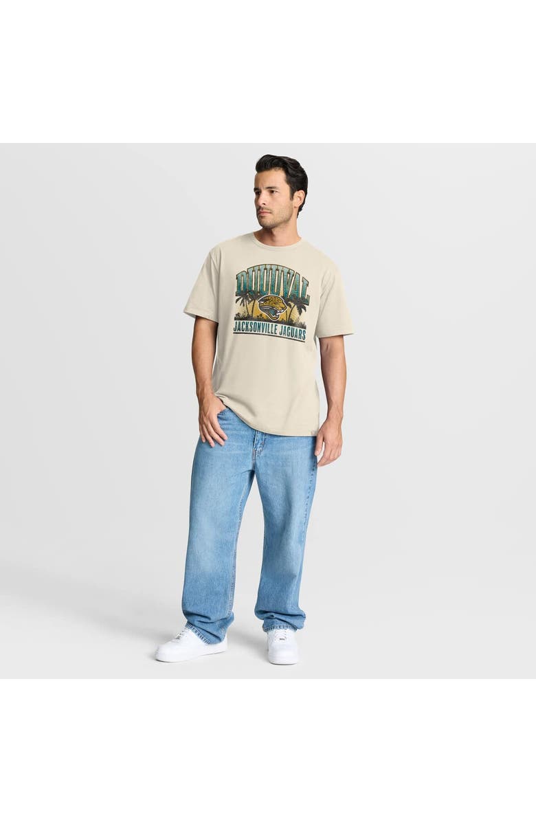 FANATICS Men's Fanatics Cream Jacksonville Jaguars Team Archives T-Shirt, Alternate, color, Cream