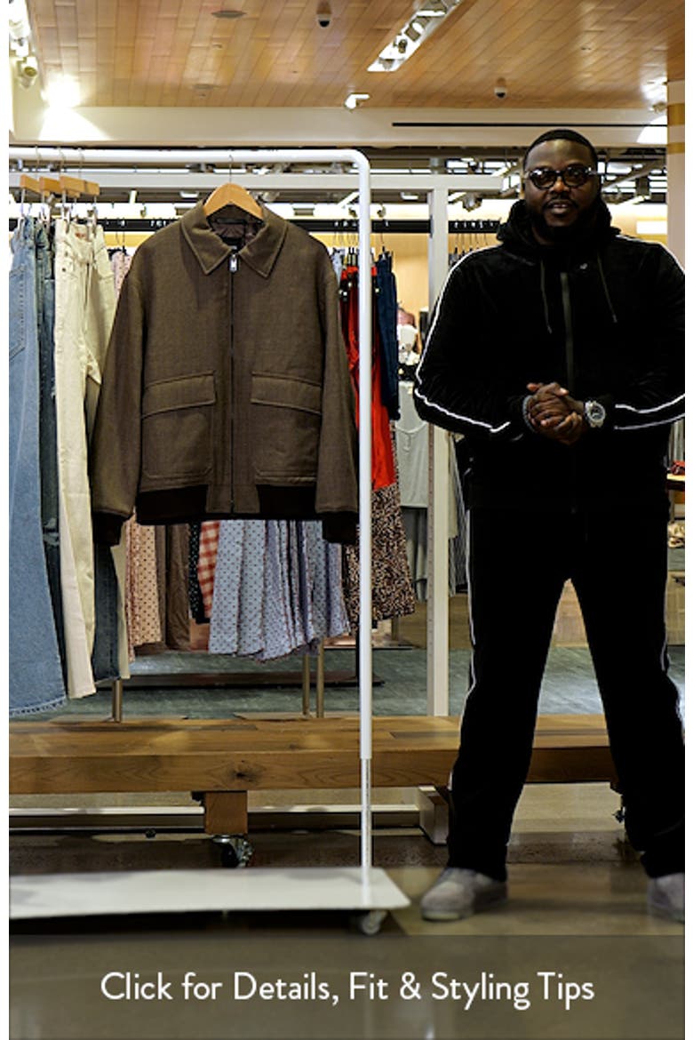 Virgin Wool Modern Aviator Jacket video