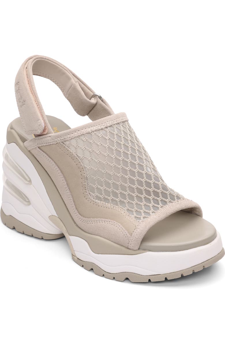 Ash Ceva Bubble Cushioned Slingback Sport Sandal, Main, color, Vapor
