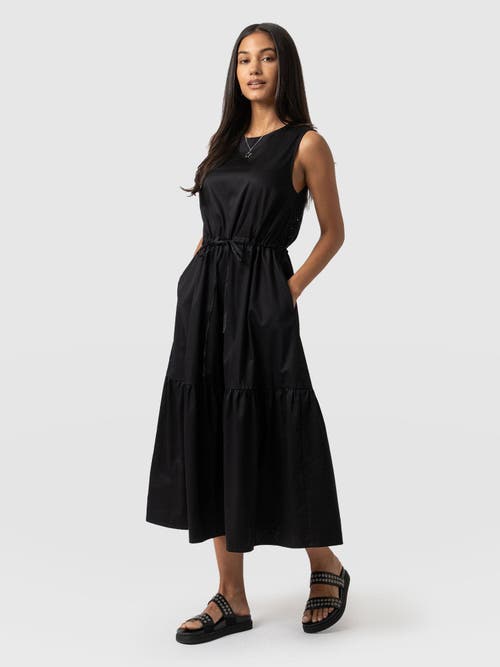Saint + Sofia Kara Dress In Black