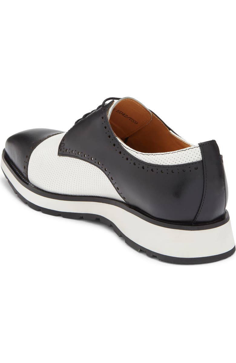Maison Forte Saba Hybrid Oxford, Alternate, color, Black/ White
