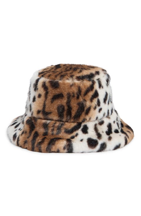 Faux Fur Bucket Hat