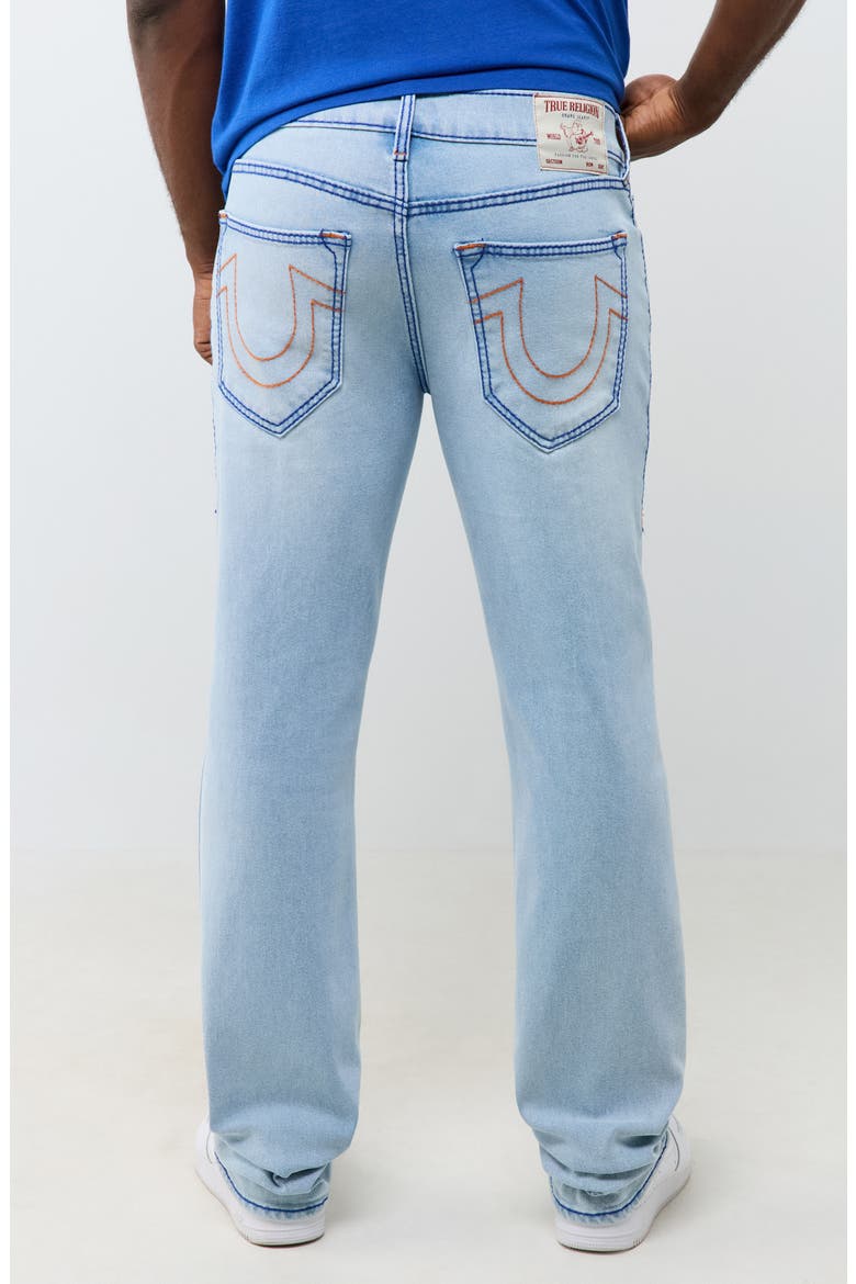 Ricky Big T Straight Leg Jeans, Alternate, color, LIGHT JOURNEY