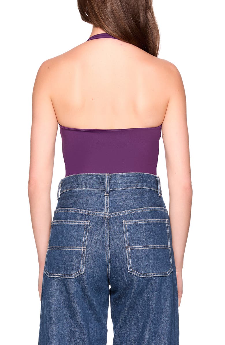 Susana Monaco Square Halter Top, Alternate, color, Galaxy