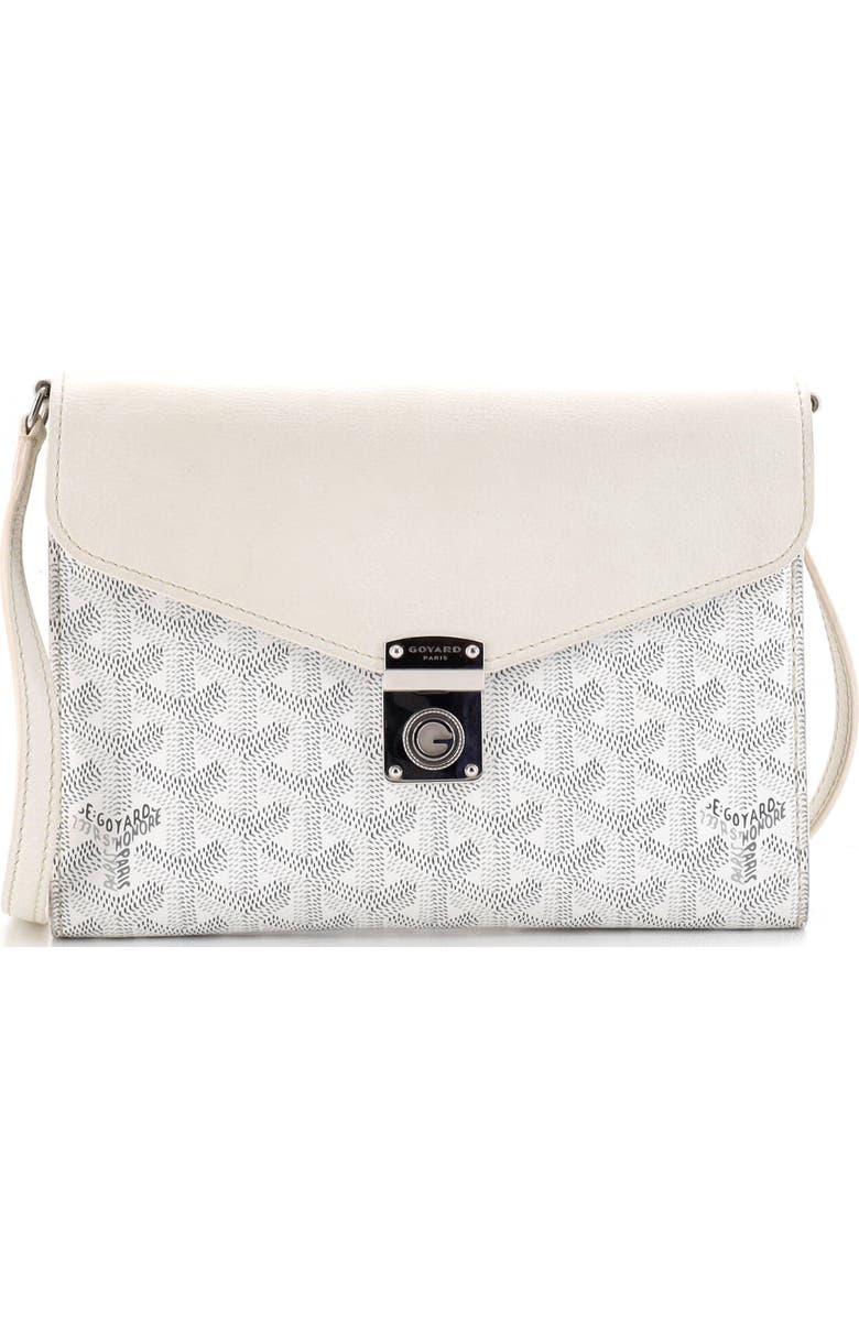 81036096 Chypre Wallet on Strap Coated Canvas with Leather, Main, color,