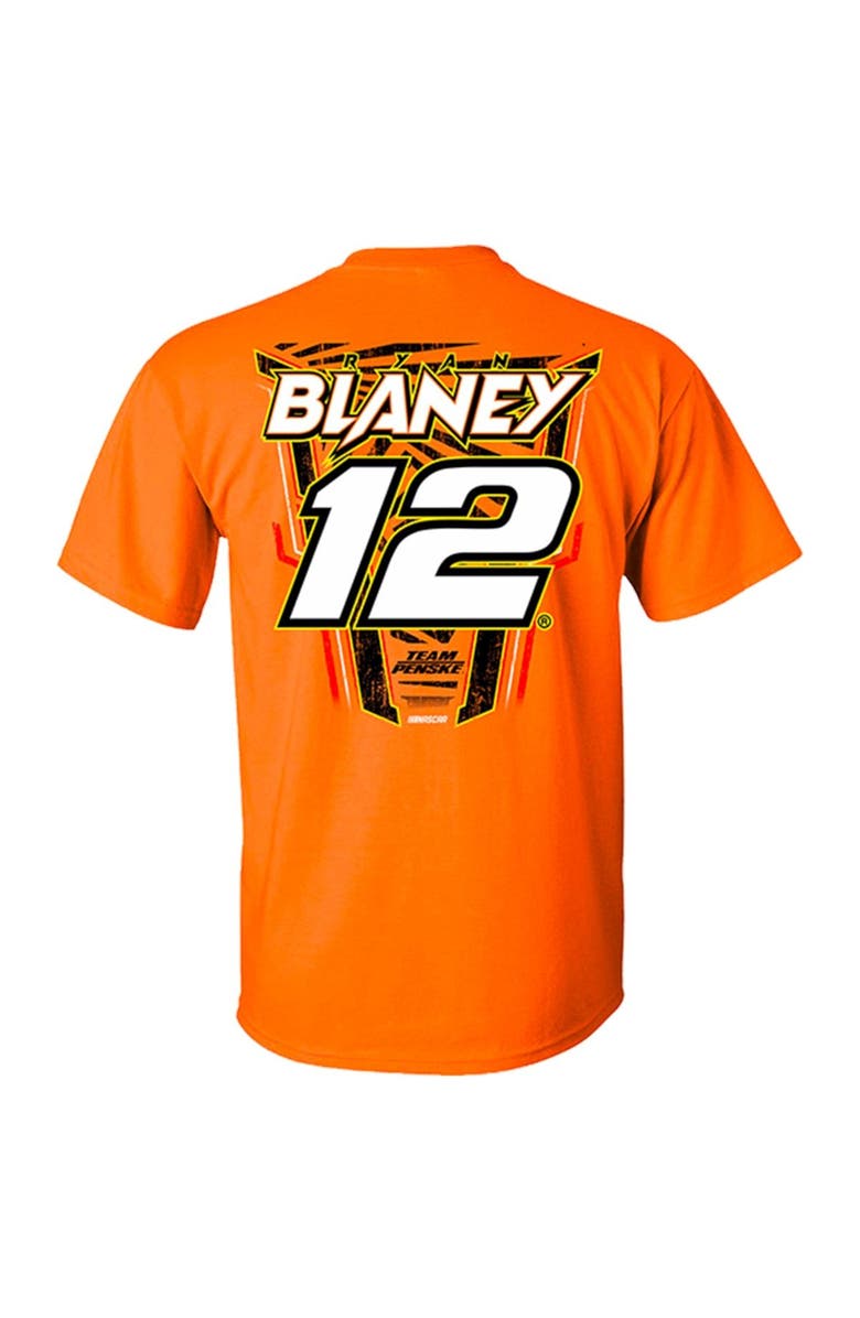 TEAM PENSKE Men's Team Penske Orange Ryan Blaney 2023 #12 T-Shirt, Alternate, color, 