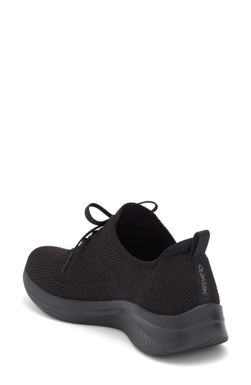 Skechers Ultra Flex 3.0 Slip-on Sneaker In Black