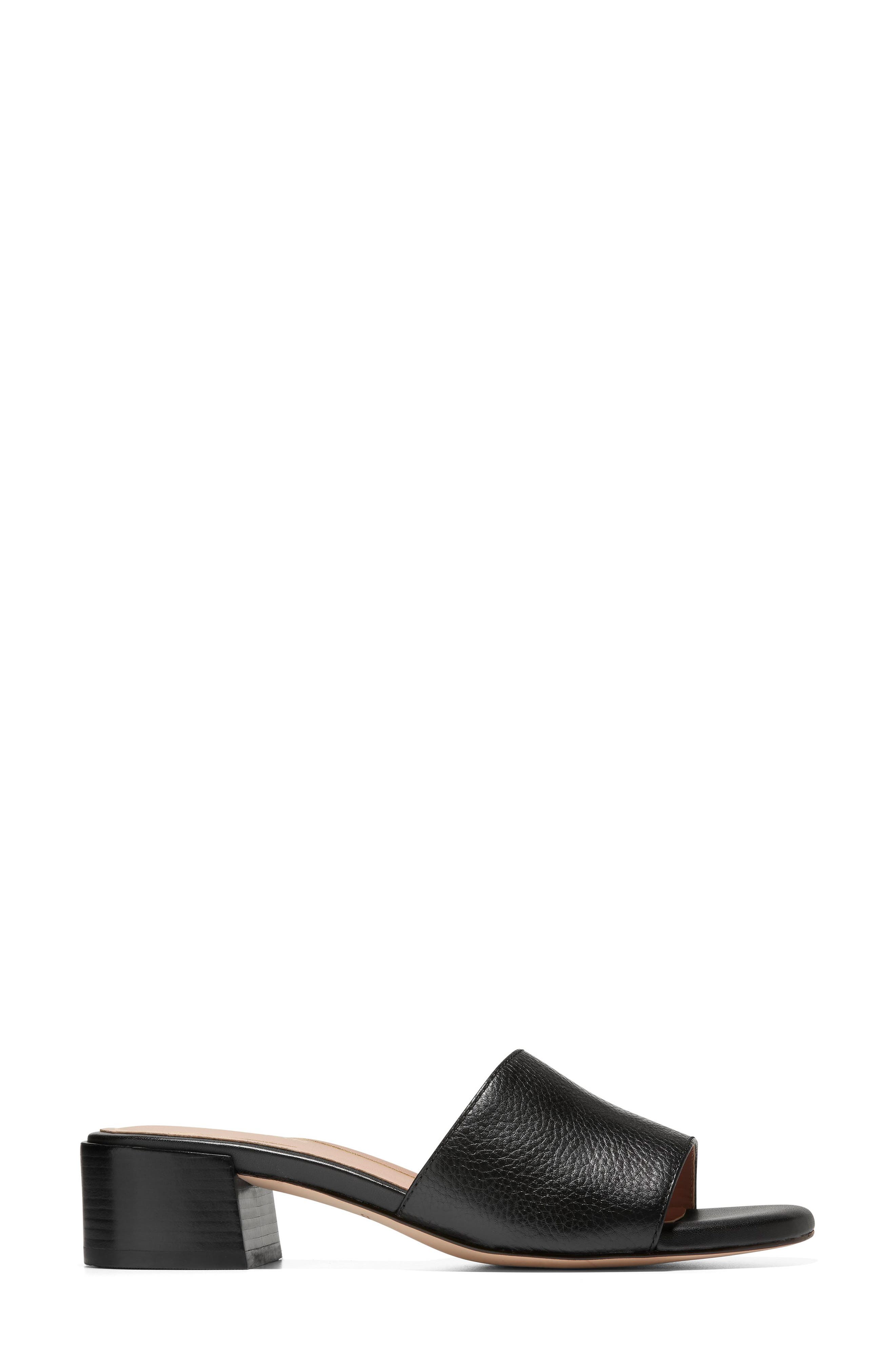 Cole Haan Calli Single Band Block Heel Slide Sandal, Alternate, color, 