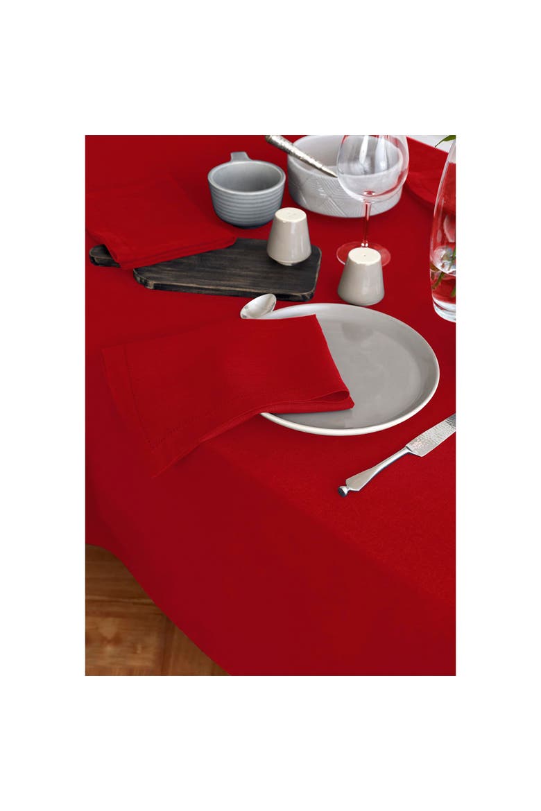 Linen Tablecloth - Sonoma, Alternate, color, Red